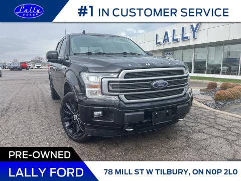 2019 Ford F-150 Limited, Moonroof, Nav, Loaded!