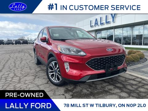 2022 Ford FordEscape SEL, Only 2,267 kms, Leather, Local Trade!
