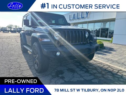 2018 Jeep Wrangler Sport, Two Tops, Low Kms, 6 speed manual!!